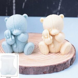Molde de Osito con peluche